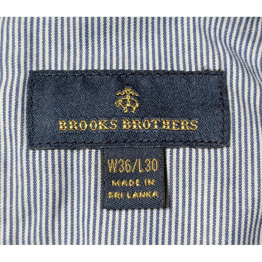 BROOKS BROTHERS Men 36X30 Brown Cotton Stretch Corduroy‎ Pants - Picture 4 of 15